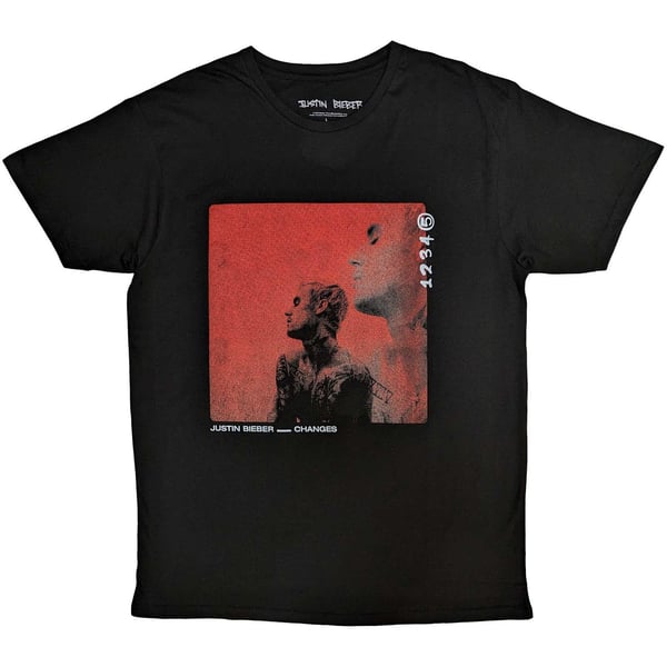 Justin Bieber Unisex T-Shirt: Changes (Large)