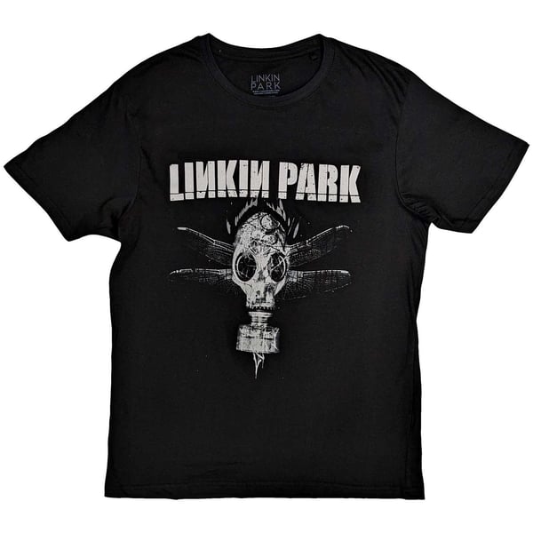 Linkin Park Unisex T-Shirt: Gas Mask (Medium)