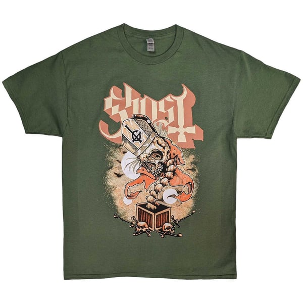 Ghost Unisex T-Shirt: Jack In The Box (Large)