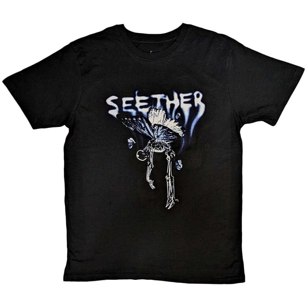Seether Unisex T-Shirt: Dead Butterfly (Small)