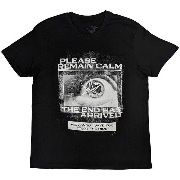 Bring Me The Horizon Unisex T-Shirt: Remain Calm FP (Medium)