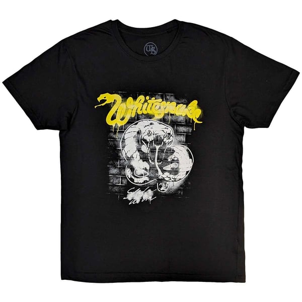 Whitesnake Unisex T-Shirt: Graffiti (Large)