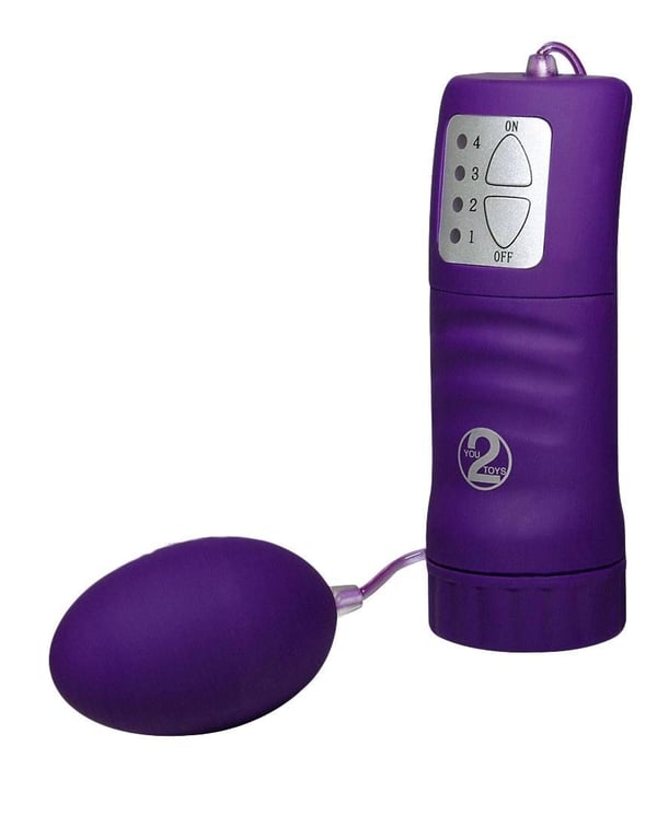 Velvet Lila Vibrator-Ägg