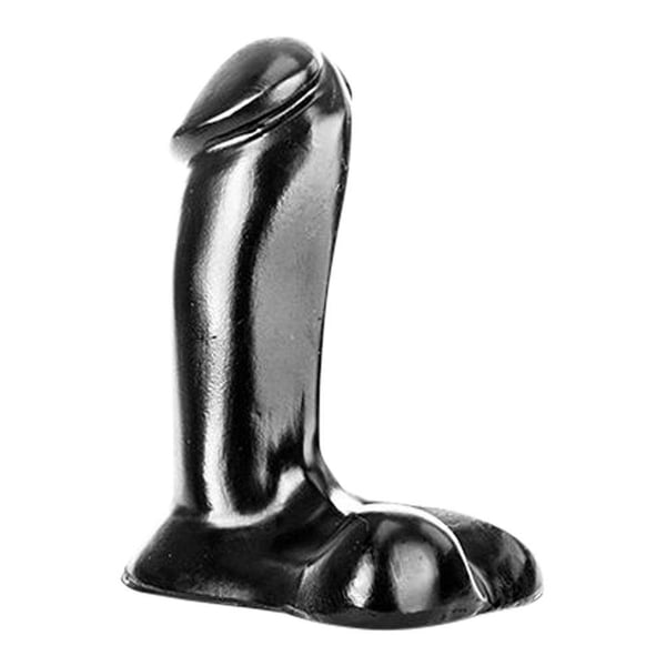 All black 43 - Realistisk Dildo