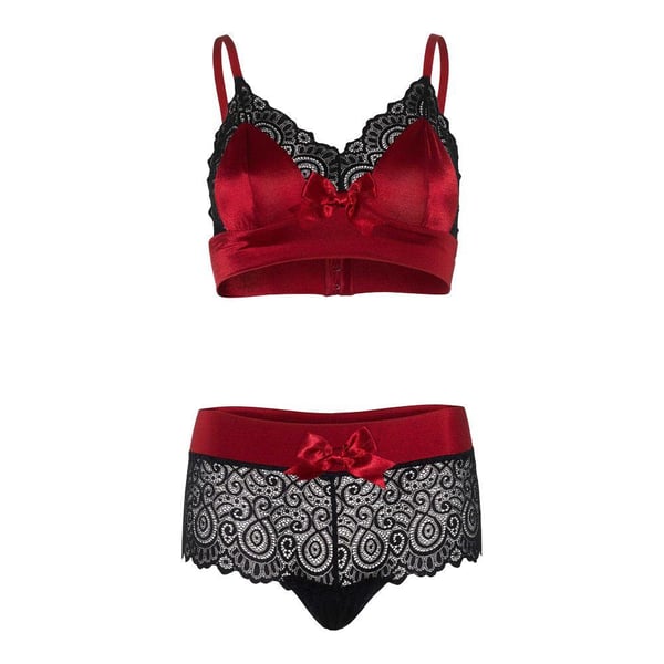 Leg Avenue bh og trusse – 2-delt pikant lingeri-S/M