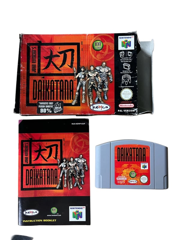 Daikatana - Komplett
