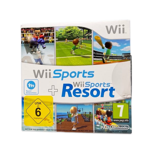 Wii Sports + Wii Sports resort - Nintendo Wii
