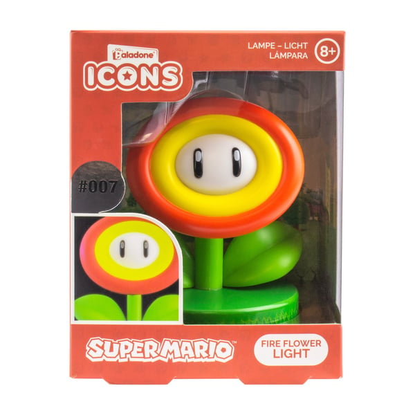Super Mario Fire Flower - Lampa - Icon Light Super Mario Fire Flower - Lampa - Icon Light