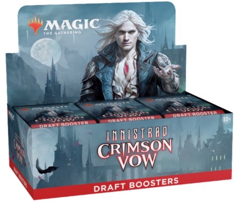 Magic: The Gathering Innistrad: Crimson Vow Draft Booster Display (36 Packs) Magic: The Gathering Innistrad: Crimson Vow Draft Booster Display (36 Packs)