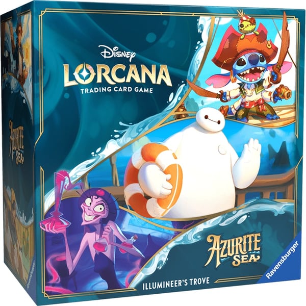 Disney Lorcana TCG: Azurite Sea Illumineers Trove Disney Lorcana TCG: Azurite Sea Illumineers Trove
