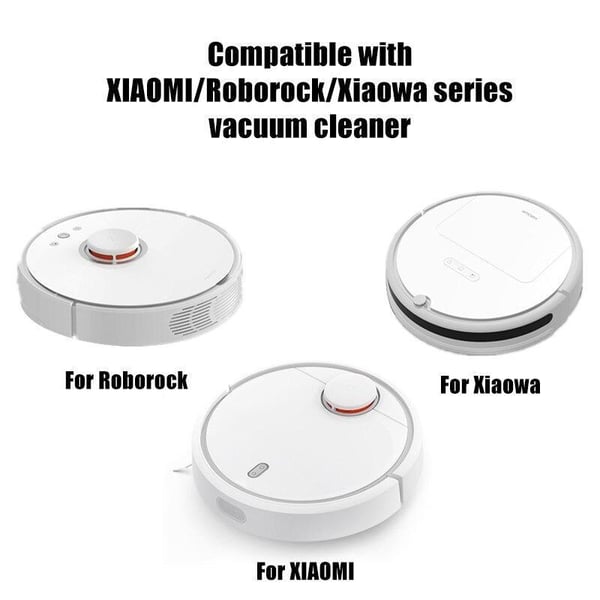 3 st Uppgraderade Sidoborstar Kompatibla med Xiaomi Roborock S5, S50, S51, S55 Xiaowa Borste