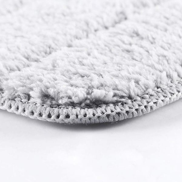 2 stk. Rengøringsklude i kulfiber, kompatible med Xiaomi Mijia Deerma 360 Rotary Spray Mop