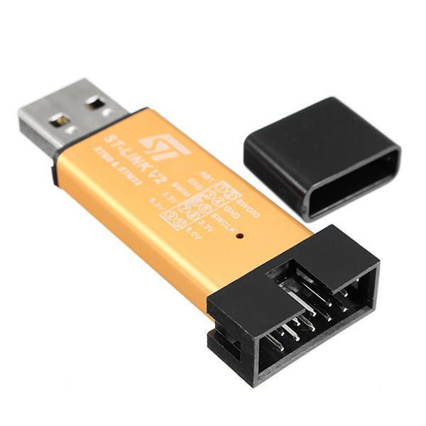 ST LINK ST-Link V2 Mini STM8 STM32 -ohjelmoija + kaapeli