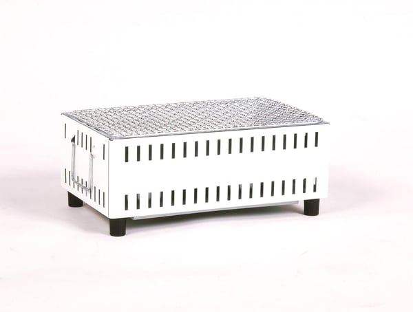 Green Life UC-350S Japansk Bordgrill Yakitori Grill Kulgrill Shichirin Hibachi Hvid - Fremstillet i Japan