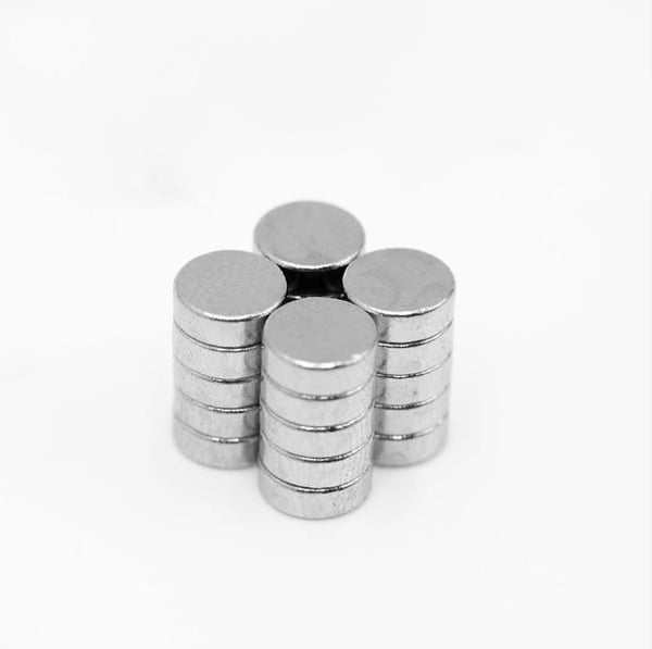 10 stk 5 x 2 mm Neodym Magneter NdFeB til Hobby Køleskab DIY-billeder