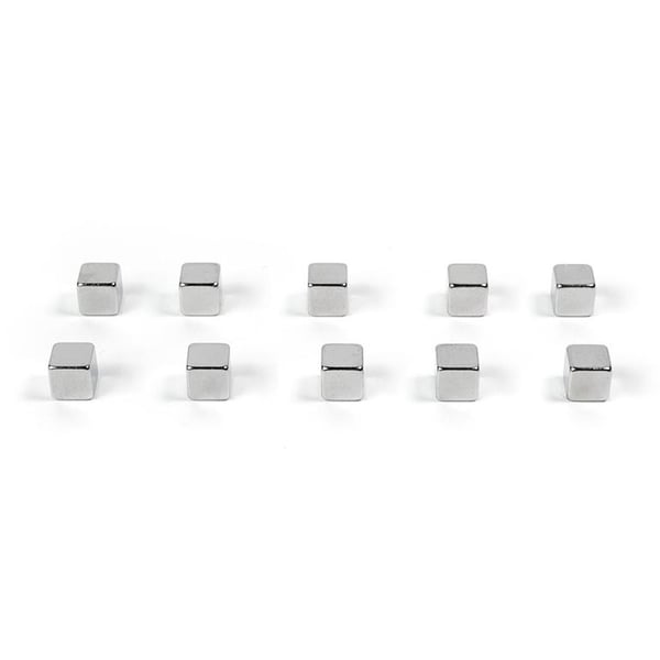 10 stk 5 x 5 x 5 mm Neodym Magneter NdFeB til Hobby Køleskab DIY-billeder