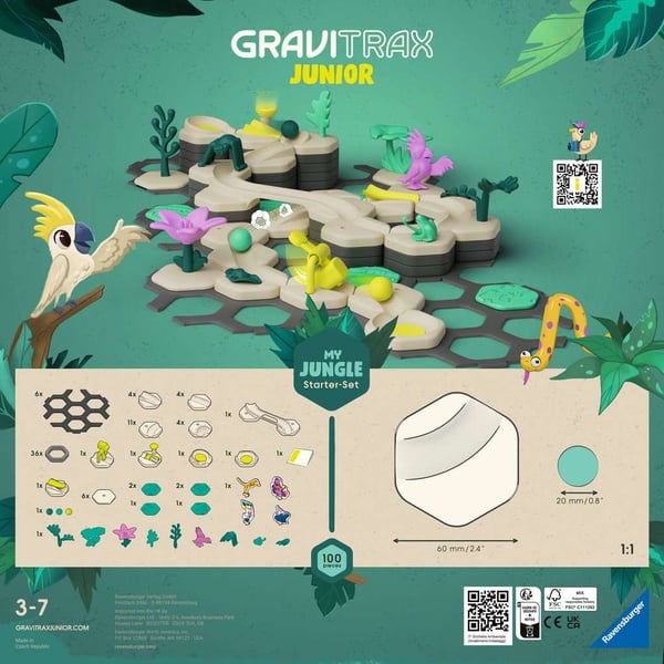 GraviTrax Junior Aloitussetti Viidakko