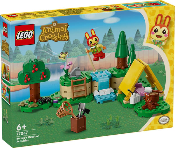 LEGO Animal Crossing 77047 Udendørsaktiviteter med Bunnie