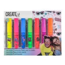 Create it Lipgloss 7-pack, Neon