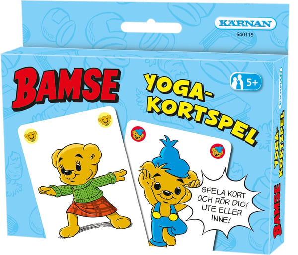 Korttipeli Bamse Joogakorttipeli - Kärnan