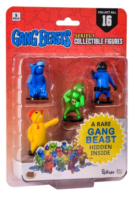Gang Beasts Actionfigur 5-pak