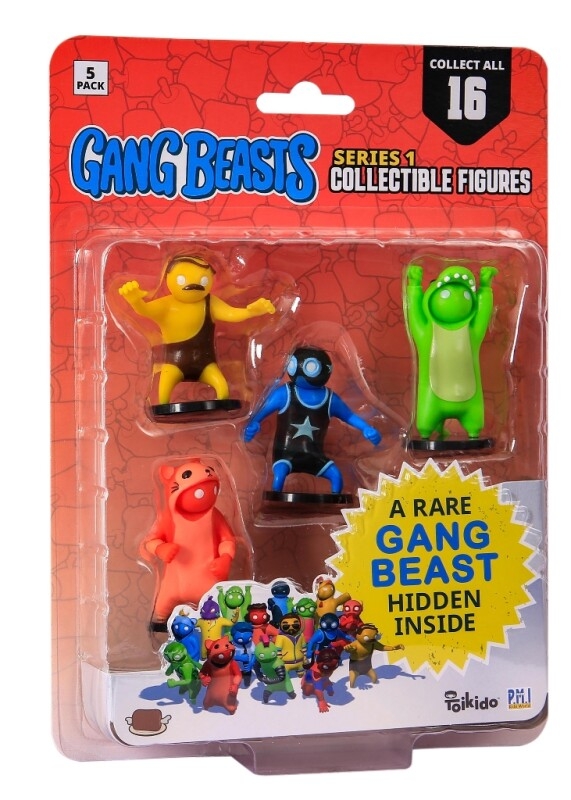 Gang Beasts Actionfigur 5-pak