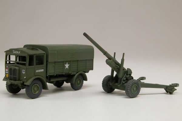 Airfix Modelkøretøj A01314V AEC Matador & 5.5inch Gun