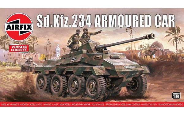Airfix-malliauto A01311V SDKFZ -panssariauto