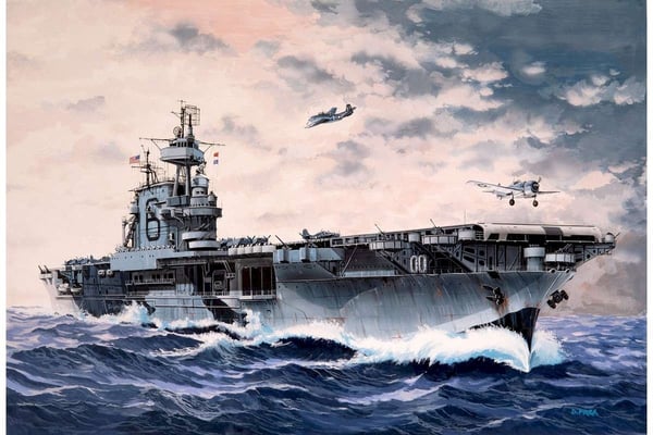 Revell-laivamalli USS Enterprise CV-6