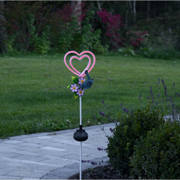 Solcelledekoration Linny Heart - Star Trading