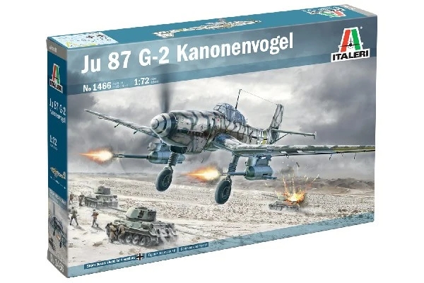Italeri Modelfly Ju 87 G-2 Kanonenvogel