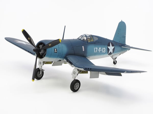 Tamiya Model Sæt Vought F4U-1/2 Birdcage Corsair