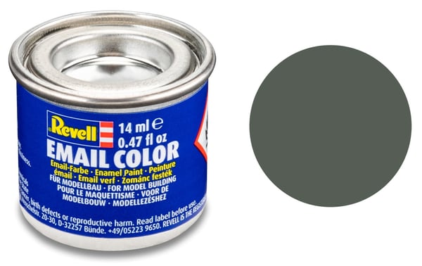 Revell Emaljemaling 14 ml. Greenish Grey Nr 67
