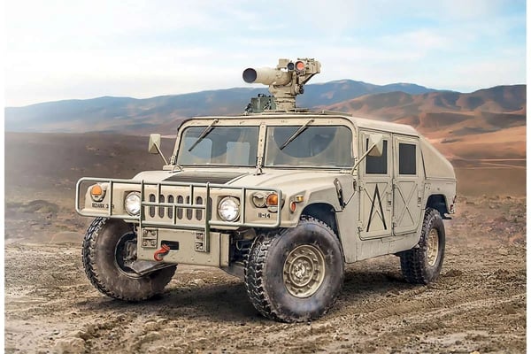 Italeri Modelbygning Militærbil HMMWV M966 TOW Carrier