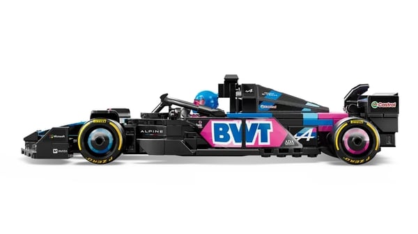 Lego Speed 77248 BWT Alpine F1® Team A524 -kilpa-auto
