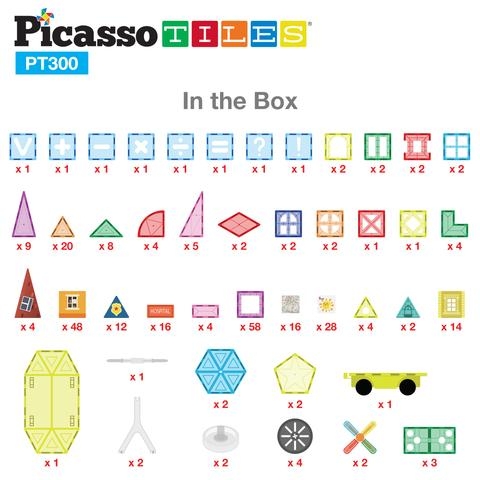 Picasso-laatat 300 kpl