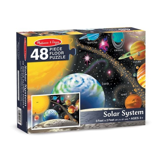 Stort gulvpuslespil Solsystemet - Melissa & Doug