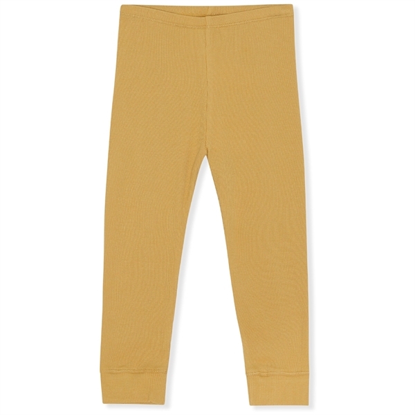 Siff Leggins Sinappi Gold Koko 6 kuukautta - Konges Sløjd