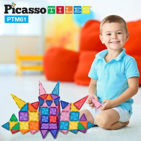 Picasso-Tiles 61 bitar MINI