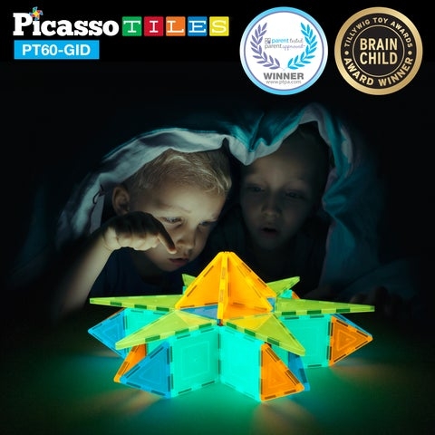 Picasso-Fliser 60 stykker Glow in the Dark