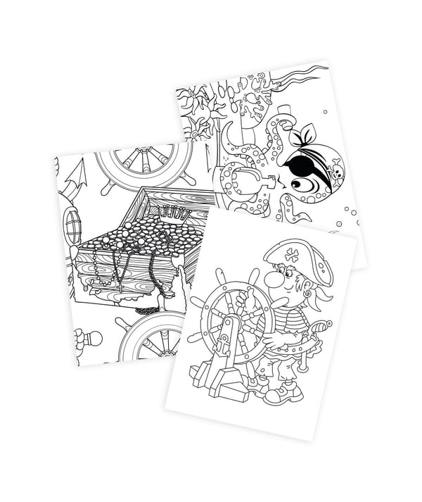 Sense Coloring Book Pirates Fsc