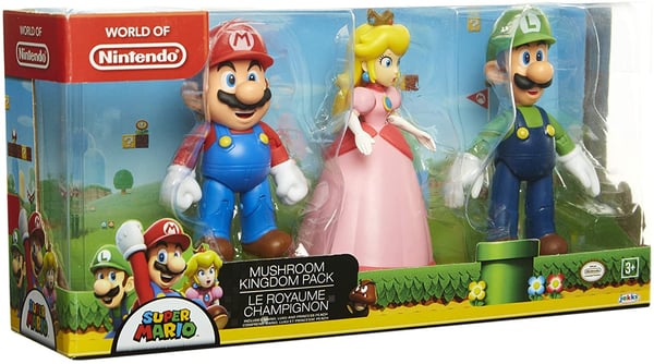 Super Mario, Mushroom Kingdom Diorama, 3 kpl