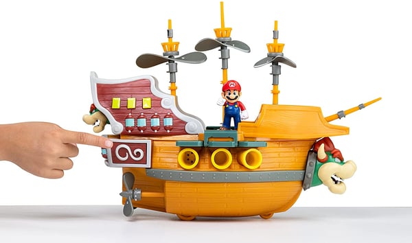 Super Mario Deluxe Playset Bowser Ship