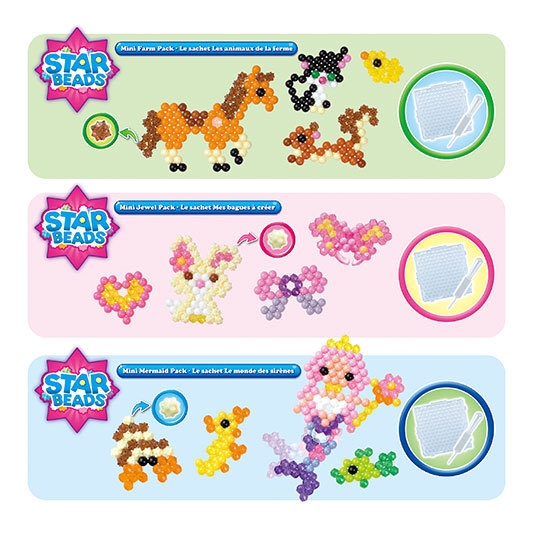 Aquabeads Mini -teemasetti, 180 helmeä, rautaton