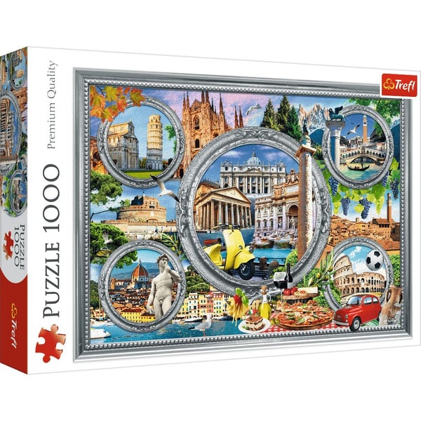 Trefl Puzzle italialainen loma, 1000 kappaletta Trefl Puzzle italialainen loma, 1000 kappaletta