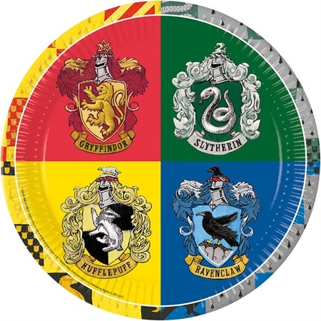 Harry Potter papirplader 8-pak