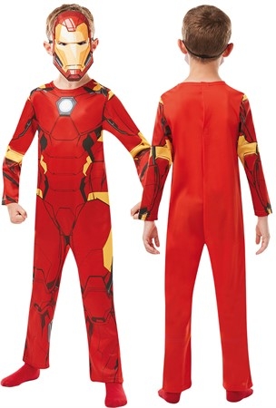 Børns Iron Man kostume, stort