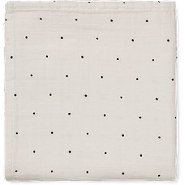 Ben Muslin tæppe Classic Dot, 110 x 110 cm - Liewood
