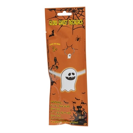 Glow Halloween Halskæde Spøgelse eller græskar Glow Halloween Halskæde Spøgelse eller græskar