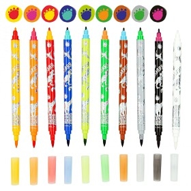 Dino World Magic Marker Penne 10-pak